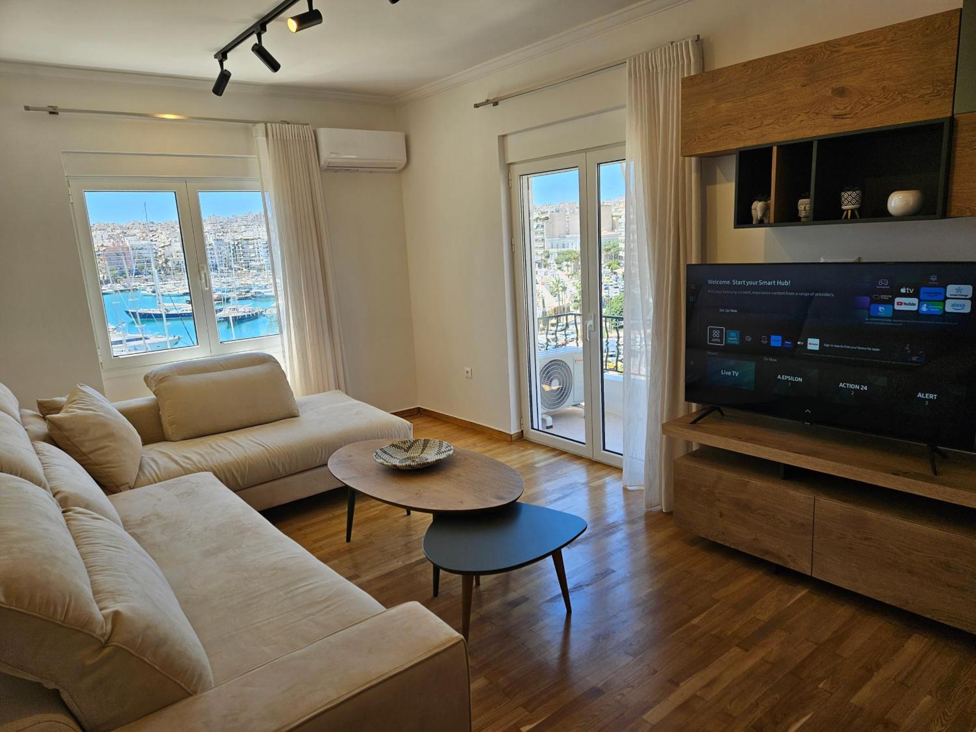 Piraeus Center Sea View Apartment Dış mekan fotoğraf