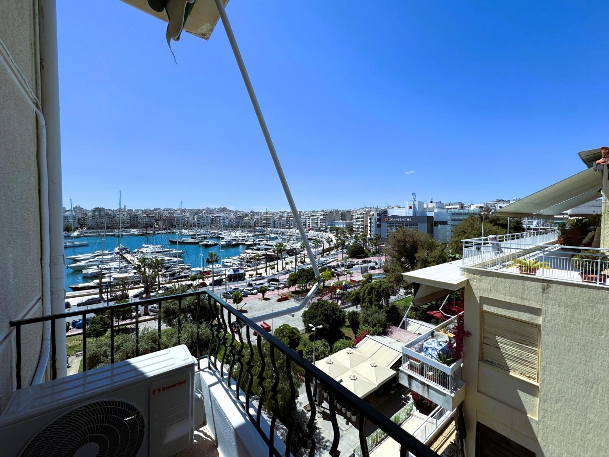 Piraeus Center Sea View Apartment Dış mekan fotoğraf